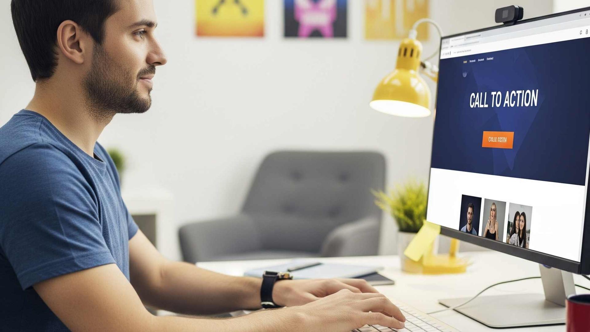 Example of strong CTAs in digital marketing design